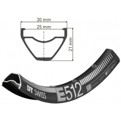 Обод DT SWISS E 512 29x25...