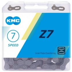 Цепь KMC Z7 Grey/Brown 116
