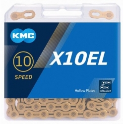 Цепь KMC X10EL Ti-N Gold 114