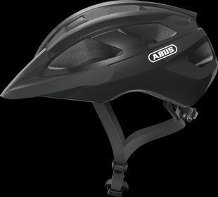Велошолом спортивний ABUS MACATOR Shiny Black 872136 фото