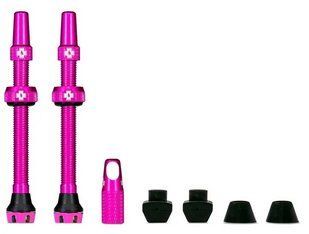 Ниппели MUC-OFF TUBELESS V2 44mm розовые MC.20427 фото