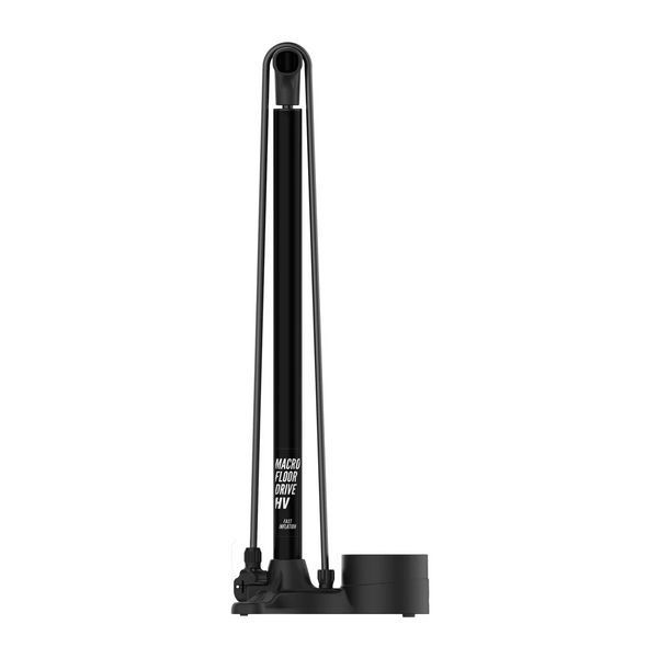 Насос Lezyne MACRO HV FLOOR DRIVE DV Манометр 3,5" Чорний матовий 4710582 553318 фото