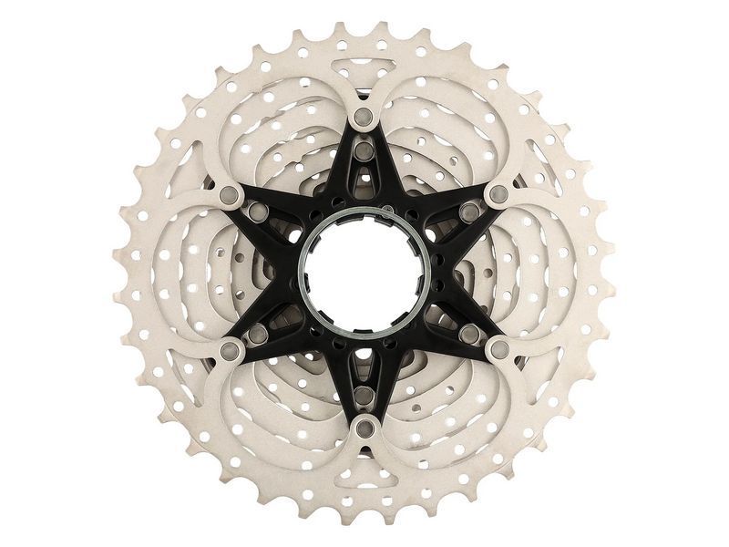 Касета 10-k 11-36T SUN RACE MS1 MTB, сталевий павук, metallic silver CAS-01-18 фото