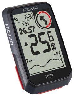 Велокомп'ютер Sigma Sport ROX 4.0 Black SD01060 фото
