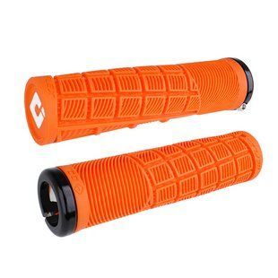 Грипсы ODI Reflex v2.1 Lock- On MTB Closed End 135mm Orange D33RXO-B фото