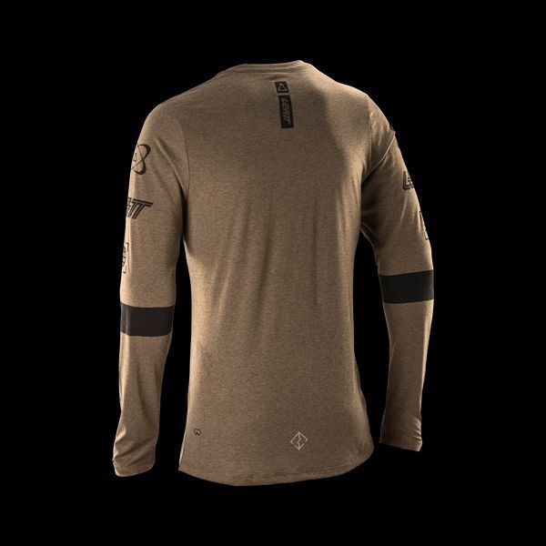 Джерсі Leatt MTB Gravity 3.0 Long Sleeve Loam Brown 5026056054 фото