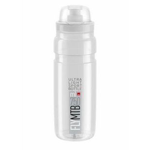 Фляга ELITE FLY МТВ 750 ml прозрачная с серым лого 0160754 фото