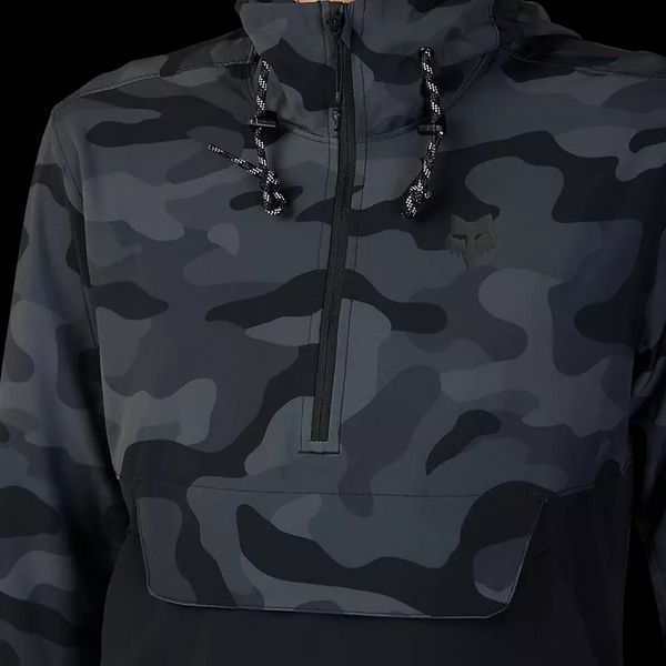 Толстовка FOX RANGER WIND Hoodie [Black Camo] 33767-247-M фото
