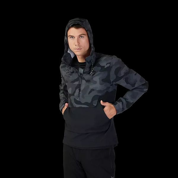 Толстовка FOX RANGER WIND Hoodie [Black Camo] 33767-247-M фото