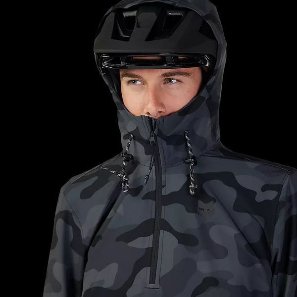 Толстовка FOX RANGER WIND Hoodie [Black Camo] 33767-247-M фото