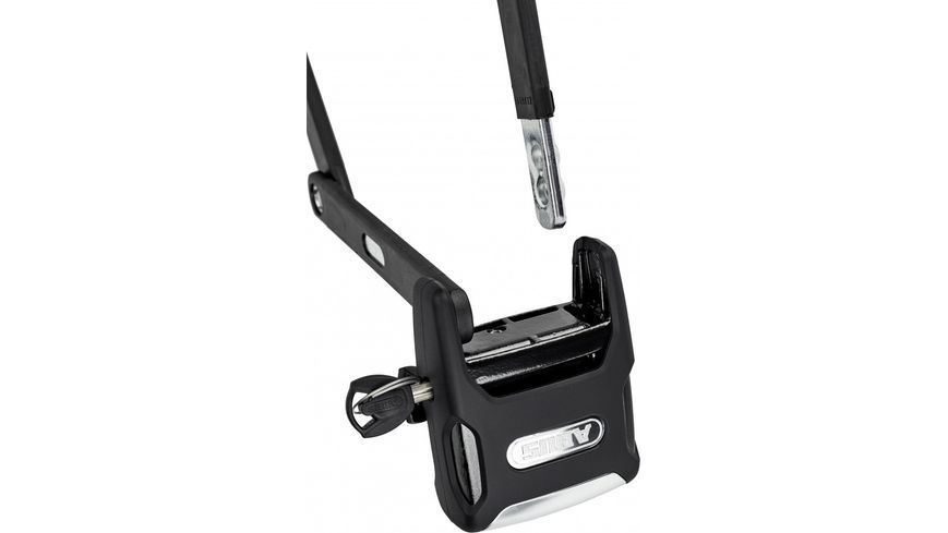 Замок ABUS 6000A/90 Bordo Alarm SH Black 778384 фото