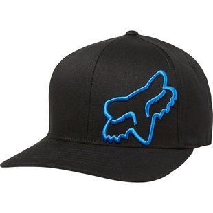 Кепка FOX Flex 45 Flexfit Hat [Black/Blue] 58379-013-S/M фото