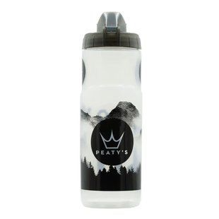Фляга Peaty's x Fidlock Lockin Bottle Mountains 600мл Clear PBTL-MTN-CLR-600-12 фото