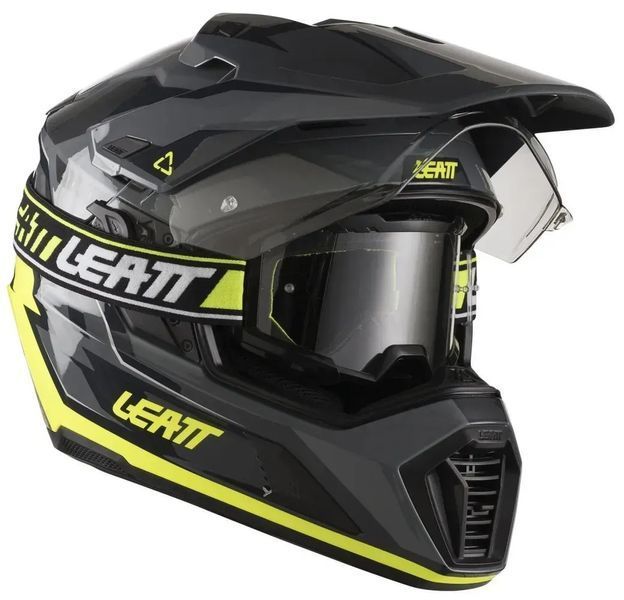 Шолом LEATT 7.5 Adventure Helmet + Goggle [Hi-Viz] 1026001503 фото