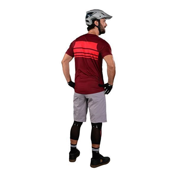 Джерси TLD SKYLINE AIR SS JERSEY Stacks [Syrah] M 337919003 фото