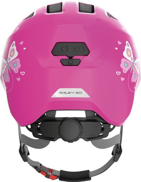 Шлем детский ABUS SMILEY 3.0 Pink Butterfly 672583 фото