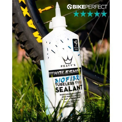 Герметик безкамерний Peaty's Holeshot BioFibre Tubeless Tyre Sealant, 120ml PTS-HBF-120-96 фото