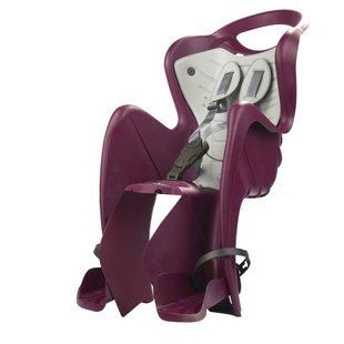 Велокрісло заднє Bellelli Mr Fox Lux Standart B-fix темно червоне SAD-82-17 фото
