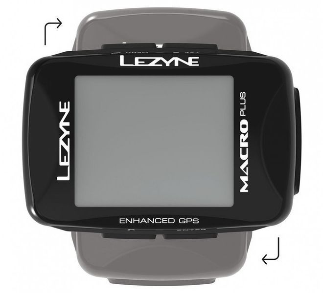 Велокомп'ютер Lezyne MACRO PLUS GPS Чорний 4712806 002770 фото