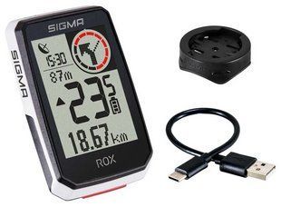 Велокомп'ютер Sigma Sport ROX 2.0 White SD01051 фото