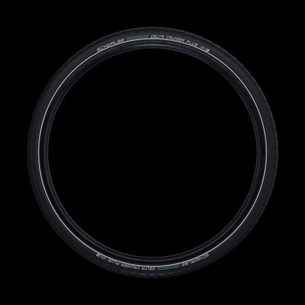 Покришка Schwalbe DELTA CRUISER PLUS PunctureGuard 28x1.75 (47-622) B/B+RT HS431 Green Compound 11101079.01 фото