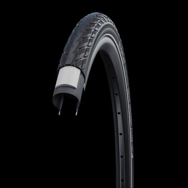 Покришка Schwalbe DELTA CRUISER PLUS PunctureGuard 28x1.75 (47-622) B/B+RT HS431 Green Compound 11101079.01 фото