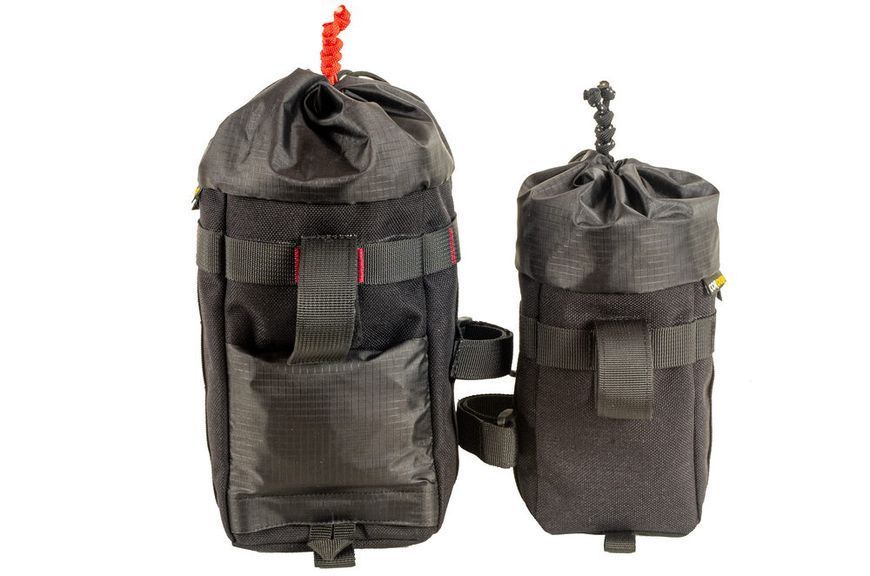 Сумка на руль KasyBag Pocket Pack One hand (кормушка) mini Total-Black KB-PP-OH-M-t-b фото
