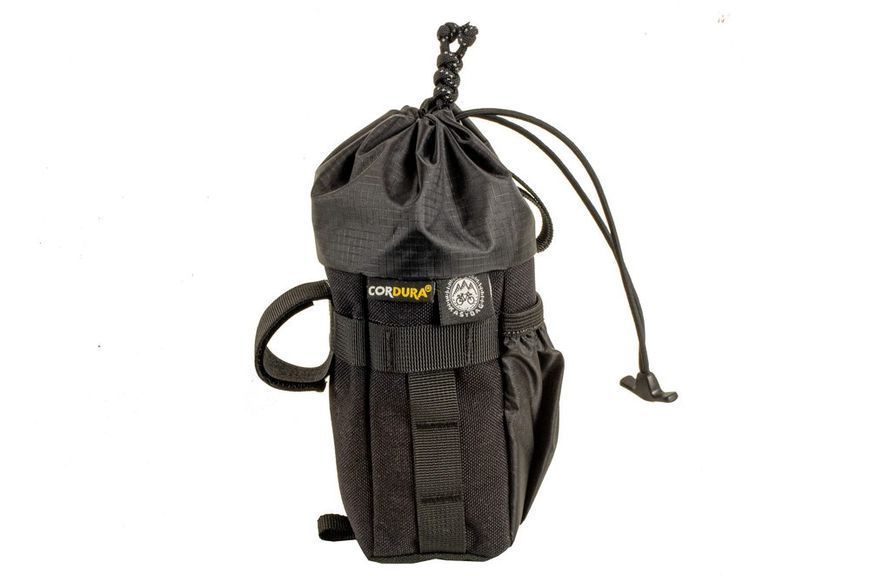 Сумка на руль KasyBag Pocket Pack One hand (кормушка) mini Total-Black KB-PP-OH-M-t-b фото