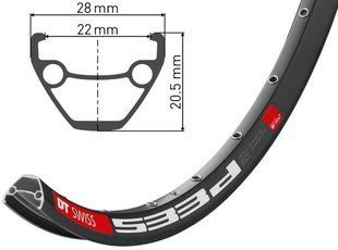 Обод DT SWISS 533D 29x22 DISK BRAKE 32 отв. RPE53329P32S026044 фото