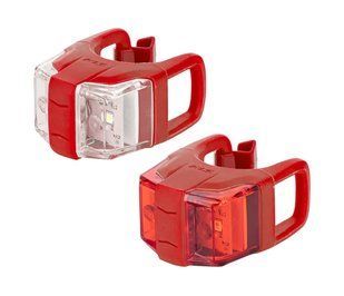 Набор велосипедного света KLS TWINS II, Red 8585053825869 фото