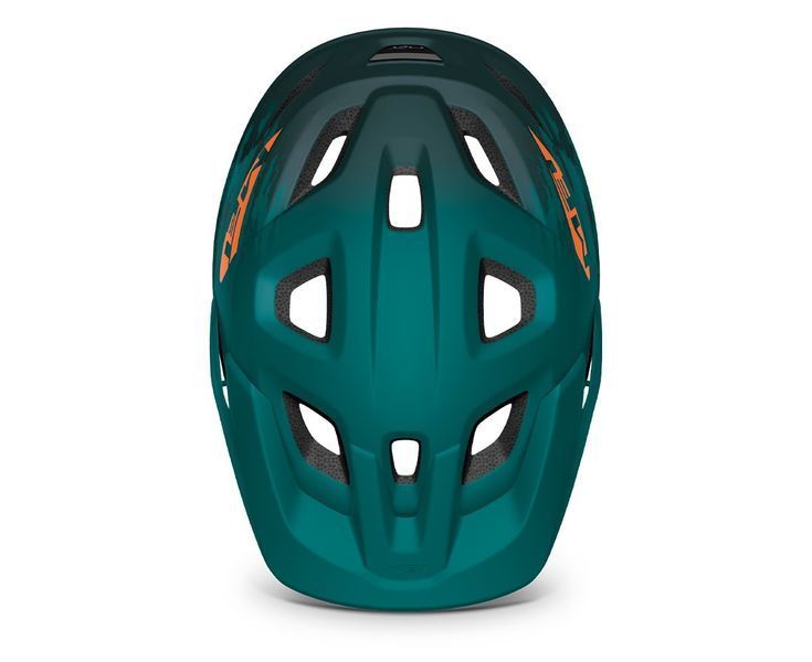 Шлем MET Echo [Alpine Green Orange/Matt] 3HM 118 CEOO M VR2 фото