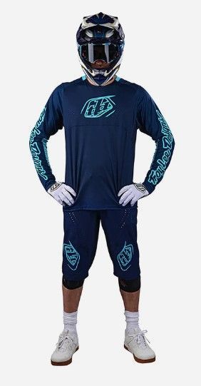 Джерсі TLD Sprint Jersey Icon [Navy] M 323929023 фото