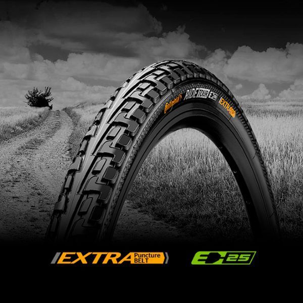 Покришка Continental RIDE Tour ExtraPuncture Belt Bl/Br 28x1.75 101179 фото