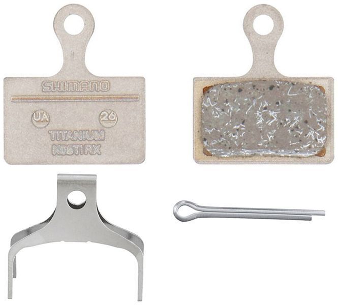 Колодки гальмівні Shimano K05TI органіка IBPK05TIRXA фото