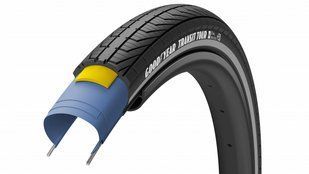 Покришка 700x35 (35-622) GoodYear TRANSIT Tour S3:Shell, Black Reflect TIR-07-85 фото