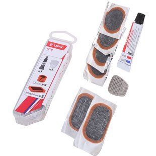 Набір для ремонту камер Zefal "MTB Repair Kit" у пласт. коробці 7шт. + клей 3420581131509 фото