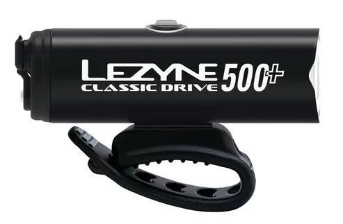Фонарь Lezyne CLASSIC DRIVE 500+ FRONT Черный матовый 4710582 551772 фото