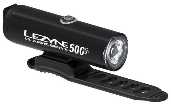Фонарь Lezyne CLASSIC DRIVE 500+ FRONT Черный матовый 4710582 551772 фото