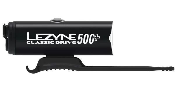 Фонарь Lezyne CLASSIC DRIVE 500+ FRONT Черный матовый 4710582 551772 фото