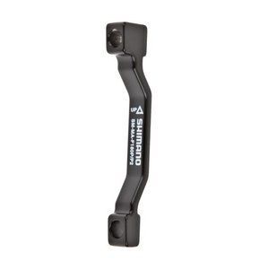 Адаптер дискового гальма Shimano передній під 180мм чорний ESMMAF180PP2A фото