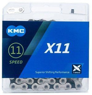 Ланцюг KMC X11 + QUICK LINK BX11GG114 фото