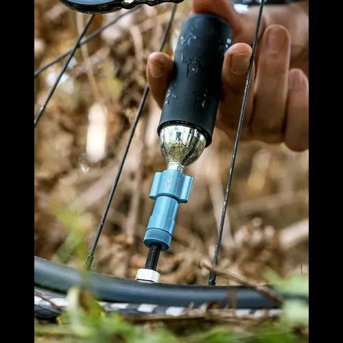 Насос Peaty's Holeshot CO2 Tyre Inflator MTB 25г Slate PPR-HTI-MTB-SLT-12 фото