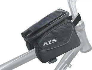 Сумка на раму KLS Alpha (0.9 л) чорний 8585019372833 фото