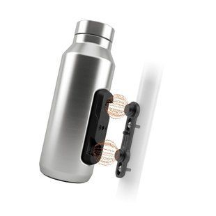 Фляга Fidlock TWIST Steel Insulated с коннектором и базой 500мл серебристая 4251207 406126 фото