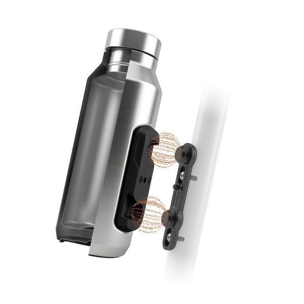 Фляга Fidlock TWIST Steel Insulated з конектором та базою 500мл срібна 4251207 406126 фото