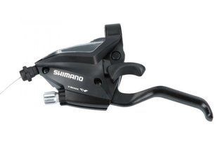 Гальмівна ручка/шифтер Shimano ST-EF500-3 ліва ESTEF5002LSBL фото
