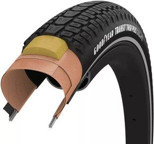 Покришка GoodYear Transit Tour Plus S5 Protection Black + Reflective 700x50 TIR-61-30 фото