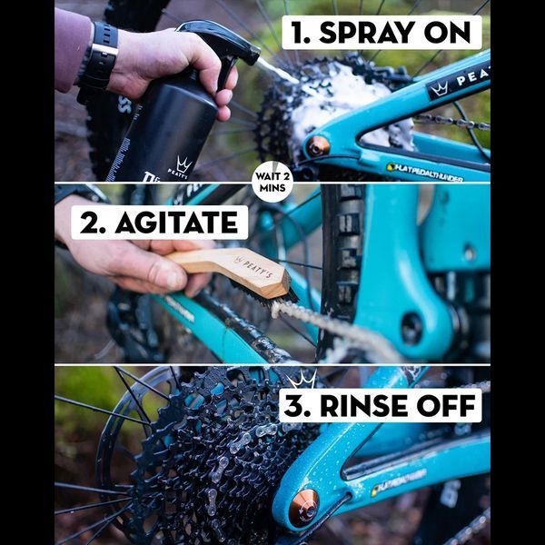 Дегрізер для трансмісії велосипеда Peaty's Foaming Drivetrain Degreaser, 1L PD-1000-12 фото