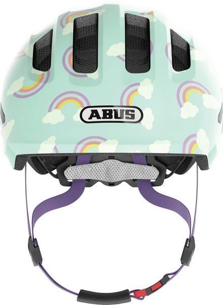 Шлем детский ABUS SMILEY 3.0 LED Blue Rainbow 673016 фото