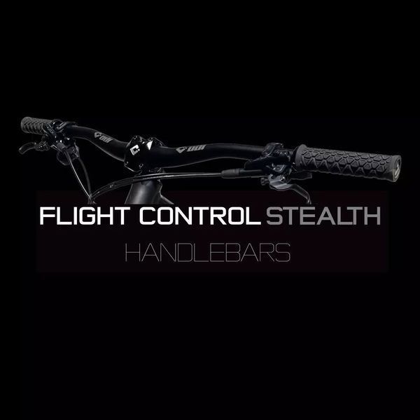 Руль ODI Flight Control Stealth 800mm Bars 12mm Rise Black D800FS-12-B фото